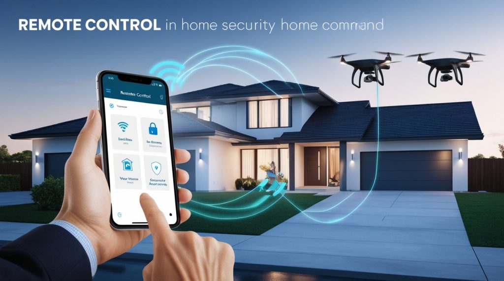 Secure your home with full control and Monitor your home from anywhere, have full control over your home with 30 second security
