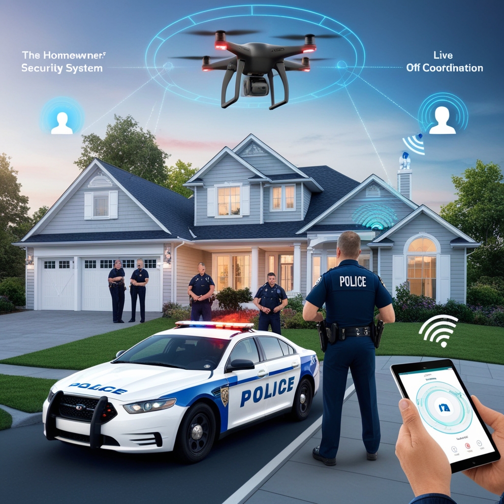 Emergency Police Response Coordination with 30 Second Security